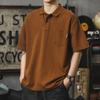 Camisa Polo Estilo Nuevo Verano 2026 para Hombre, Estilo Americano, Resistente, Casual, Corte Holgado, Talla Grande, con Cuello de Solapa, Camiseta de Manga Corta, Marca de Moda