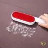 Escova Eletrostática Dupla Face para Remover Fiapos de Roupas, Escova Removedora de Poeira para Camas, Escova Removedora de Pelos de Animais, Removedor de Fiapos Doméstico para Casacos
