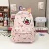 Mochilas Bonitas para Niñas de Primaria, Estudiantes de Secundaria y Preparatoria, Niñas Lindas, Mochilas de Pana de Gran Capacidad para Mujeres
