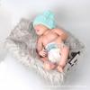 Accesorios de fotografía para niños de piel sintética europea y americana, estudio fotográfico, fondo fotográfico, manta de lana de pelo para fotografía de bebé diurna