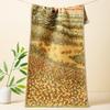 Toalha de Algodão Puro Classe a Jacquard de Cânhamo Gaze Multicamadas Pode Ser Encomendada com Logotipo, Toalha e Toalha de Rosto Drop-Shipping de Uma Peça