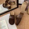 Zapatos Gu YunBirkenstock Punta Cerrada Medias Zapatillas Calzado Exterior para Mujer Otoño 2026 Nuevo Suela Gruesa Mocasines Perezosos Birkenstock Zapatos Individuales Mujer