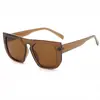 Gafas de sol para mujer de estilo nuevo europeo y americano con montura grande, de venta popular en internet transfronteriza, protección solar, bloqueo UV, gafas de sol unisex