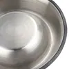 Tazón de acero inoxidable para comida de mascotas con base antideslizante, tazón para perros, tazón para gatos, tazón grueso para mascotas, tazón de alimentación para gatos y perros, venta al por mayor de suministros para mascotas