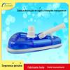 Produção e Fornecimento de Equipamento de Piscina Blue Dolphin Transparente Triangular Cabeça de Sucção de Piscina de Limpeza de Piscina