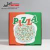 Caixa de pizza para assar e levar para viagem caixa de embalagem dobrável caixa de pizza para impressão colorida caixa de comida para viagem caixa de pizza de qualidade alimentar