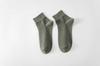 Calcetines de algodón para hombre, hasta media pantorrilla, sin hueso, desodorantes, absorbentes del sudor, transpirables, de primavera y verano, finos, de algodón puro, antibolitas, para hombre.