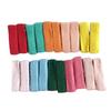 Fábrica de Pinzas para el Cabello Infantil Suministra Clip de Pato de Espiga de Algodón de Colores Caramelo Pinza de Doble Diente Accesorios para Niñas Venta al por Mayor Impresión