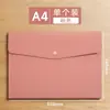 Bolso de Documentos de Cuero Similar a la Piel, Bolso para Archivos A4, Impermeable, Bolsa para Guardar Documentos de Contrato, Recibos, Personalizable con Impresión de Logo