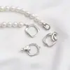 Hebilla Geométrica Cuadrada de Perla Chapada en Oro de 14K con Incrustaciones de Zirconia Hebilla de Conexión para Pulsera Collar DIY Hecho a Mano Accesorios