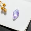 Han Yuyuan cuentas de pétalos de flor de cerezo de papel de plata con esmalte de color de estilo japonés material hecho a mano diy horquilla tocado joyería antigua Hanfu