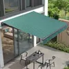 Fornecimento Direto de Guangdong Toldo de Janela com Braço Curvo de Liga de Alumínio Toldo Retrátil Proteção Solar para Quintal Pequeno Decoração de Loja Abrigo contra Chuva
