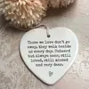 Colgante de regalo de agradecimiento, adorno colgante de acrílico, decoración del hogar para el Día de la Madre y San Valentín.