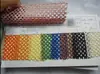 Nuevo Papel Tejido Hierba Rafia Tejido Rejillas Patrón Ondulado Rejillas Araña Manualidades Joyería Material de Acabado Embolsado