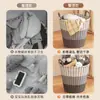 Cesta de Lavandería Hogareña Gran Capacidad Cesta de Almacenamiento de Ropa Cubo de Juguetes Artefacto para Ropa de Baño Cesta de Lavandería Cesta