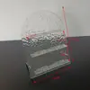 Adornos de mesa de postre con ondas de agua, soporte de exhibición acrílico, soporte para bocadillos de té de la tarde, soporte para cupcakes, comida fría, pausa para el café