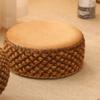 Mesa Kang tejida de ratán Mesa simple para ventana mirador Mesa de centro pequeña Dormitorio Balcón Estancia Mesa redonda pequeña Lujo ligero Tatami Mesa pequeña
