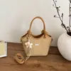 Bolso para el Trayecto al Trabajo para Mujer, Moda Trendy Nueva Primavera y Verano 2026, Sensación Exquisita y de Alta Gama, Bolso Cubo de Hombro Cruzado