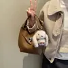 Bolso Retro para Mujer 2025 Nuevo Textura de Alta Gama Nicho Lujo Ligero Bolso de Hombro para Viajes Diarios Cruzado Bolso Cubo