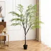 Árbol de helecho de simulación Palma areca Decoración Paisaje micro grande Escenario Árbol artificial de alta gama Decoración de proyecto Decoración suave Adorno de bonsái