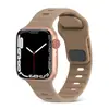 Adequado para Pulseira Apple Watch Iwatch9 Fivela Quadrada Silicone Cor Sólida Pulseira de Relógio Pulseira Apple Watch Ultra2