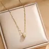 Collar simple estilo Ins con micro-pavé de diamantes, serie de cintura delgada para niñas, cadena de clavícula versátil personalizada, mismo estilo que Xiaohongshu