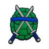Serie Tortugas Ninja Dibujos Animados Lindo Zapatos con Agujeros Zapatos Flor Hebilla para Zapatos PVC Pegamento Suave Venta al por Mayor Accesorios para Zapatos de Jardín Joyería