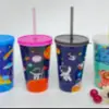 Taza de Agua Taza Creativa Correa Portátil Botella de Agua Deportiva 600ml Mayoreo