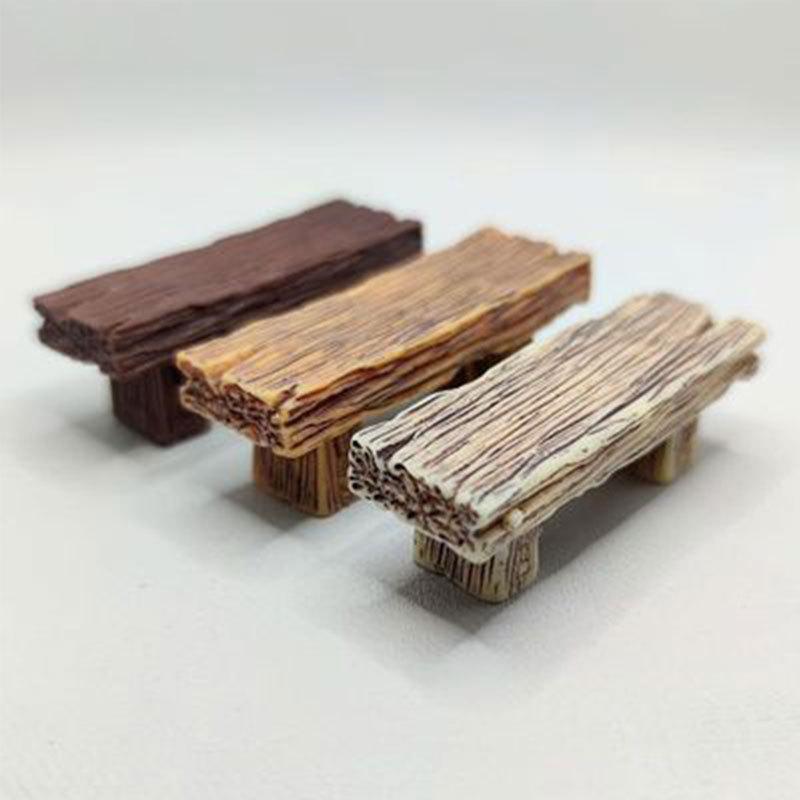 实木双人凳 (4)