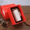 Conjunto de Caixa de Presente para Caneca Térmica de Aço Inoxidável 316, Portátil, Luxo Leve, Caneca de Café de Alta Estética, Caneca de Presente com Isolamento a Vácuo