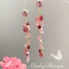 Brincos Turquesa Resistentes com Design de "Pena", Presilhas de Mosquito, Brincos Estilo Étnico Vintage para Mulheres