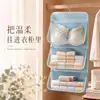 Bolsa Colgante para Guardar Ropa Interior Bragas Sujetador Bolsa Colgante de Almacenamiento Multicapa Armario Colgante Dormitorio Detrás de la Puerta Bolsa Organizadora de Almacenamiento