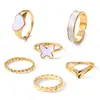 Moda Europea y Americana Elegante Conjunto de Collar, Pendientes y Anillo Pendientes Retro de Alta Gama Personalizados Conjunto de Joyería de 37 Piezas para Mujeres
