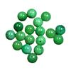 8 10mm Contas redondas de jade verde seco DIY Pulseira Colar Borla com contas