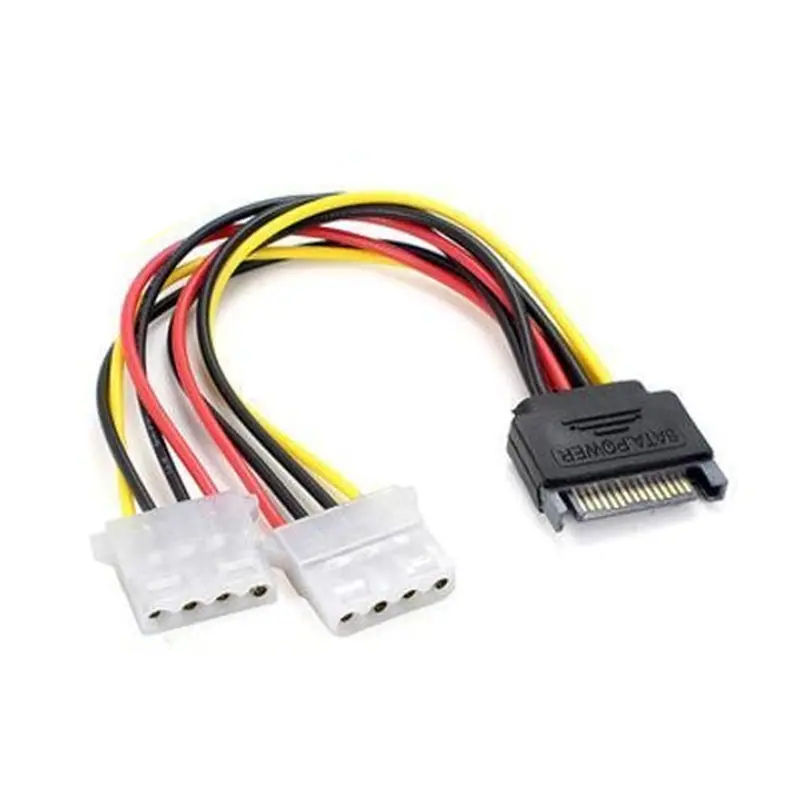 SATA 反转电源线一分2