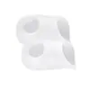 Protetores de Dedos com Furos, Tipo Universal Sebs, Protetores Macios para Dedos das Mãos e Pés Anti-Atrito, Almofadas de Dedos Sobrepostas, Separadores de Dedos