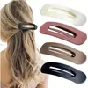 Presilha Grande para Franja Amazon, Presilha Bico de Pato Macaron Fashion, Presilha Lateral para Maquiagem Sem Marcas, Presilha de Cabelo Transparente para Fios Soltos