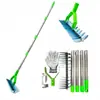 Rastrillo para césped Rastrillo para hierba muerta y paja Rastrillo para hojas caídas de jardinería Rastrillo para tierra Rastrillo para paja de jardín Venta al por mayor de fábrica