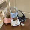 Popular Moda Estrela Lua Crescente 2026 Novo Laço Tendência Estilo Coreano Chique Bolsa de Ombro Único Transversal para Mulheres