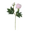 Peonía de Alta Gama de 2 Cabezas Flor Artificial Estilo Chino Decoración de Sala de Estar Flor Arreglo Floral para Mesa de Comedor Ramo de Flores Artificiales de Peonía