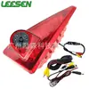 Cámara de luz de freno en posición alta para vehículo comercial HD impermeable visión nocturna imagen de marcha atrás de coche conector RCA