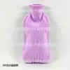 Bolsa de agua caliente rellenable para compresa caliente en la columna cervical, bolsa de agua caliente para adultos, almohada de cuello largo para dormir, almohada de soporte para el cuello y almohada de soporte lumbar