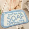 Alfombrilla de Baño Absorbente con Forma de Dibujos Animados Lindos, Suave, Agradable para la Piel, Imitación Cachemir, Alfombrilla Aislante para el Hogar, Alfombra Insonorizada en Stock