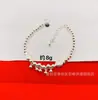 Pulseira Prateada com Contas de Transferência Peixes Estilo Chinês Retrô, Simples e Elegante, Pulseiras com Excedente Todo Ano, Venda Direta da Fábrica e Atacado