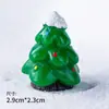 Decoração de Bolo Simples para o Natal de 2026 Laço Sino Enfeites Papai Noel Estrela de Cinco Pontas Vela Plug-In