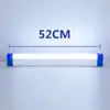 Tubo de Luz de Emergencia LED Colgante Magnético Luz de Carga USB Tubo de Luz para Apagones Domésticos Puestos Callejeros del Mercado Nocturno Iluminación de Emergencia para Acampar