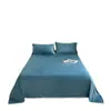 Sábana de Cama de Terciopelo de Leche Engrosada de Invierno Personalizada por el Fabricante, Manta de Felpa Gruesa Antideslizante de Una Pieza, Juego de Tres Piezas de Sábana de Cama de Terciopelo Coral