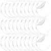 Disco Acrílico Transparente de 2 mm de Espesor Redondo en Blanco Material para Llavero Niños DIY Pintura Hecha a Mano Colgante Placa Redonda