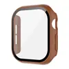 Adecuado para Apple Watch 12, carcasa de reloj, carcasa integrada y cubierta protectora de película para Apple Watch S12, carcasa mate de PC