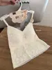 Camisole de Pele de Bebê Escovada para Mulheres com Bojos, Suporte Integrado, Renda de Cílios, Estilo Pura Lustre, Lingerie com Costas Bonitas